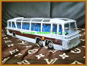  minicar DINKY bus VEGA MAJOR LUXURY COACH MECCAND LTD ENGLAND made * rare retro records out of production search minicar antique 