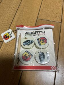  редкость!ABARTH( Alba ruto) Novelty - ластик & карандаш & наклейка комплект 