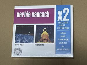 未開封 送料込 Herbie Hancock - X2: Future Shock / Head Hunters 輸入盤CD 2枚組