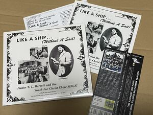 送料込 Pastor T. L. Barrett And The Youth For Christ Choir - Like a Ship (Without a Sail) CD / OTLCD1413 / LITA056