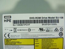 1LRK // SU-108 スリムDVD-ROMドライブ SATA 9.5mm / 652240-001 652296-001 // HP ProLiant DL360 Gen9 取外_画像2