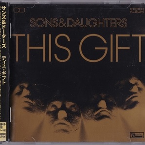 Sons & Daughters / This Gift (輸入盤日本流通仕様CD) Domino Bernard Butler サンズ＆ドーターズ
