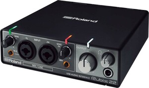 Roland Rubix22 USBオーディオ・インターフェース 2in/2out 24bit/192kHz対応