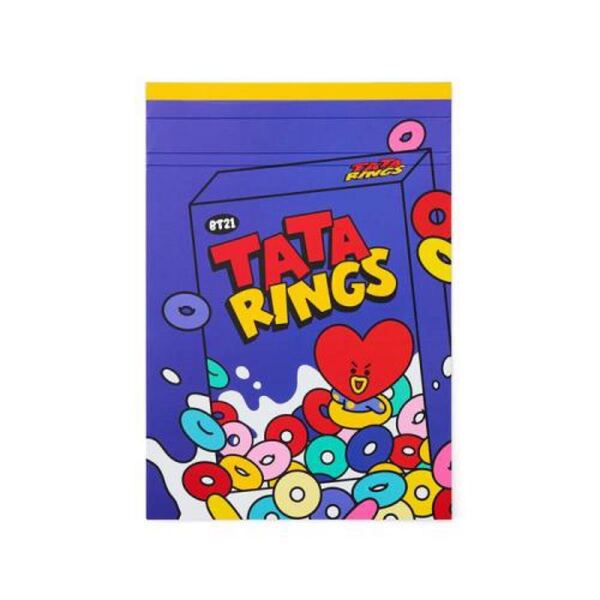 BT21 SWEET B5ノートパッド TATA 可愛く カラフル 使いやすい
