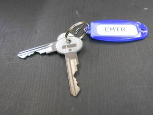 コピーキー 2本【 送料無料】 EMTR キー エレベーター EMTR KEY 合鍵 二本 注※キーシリンダーは出品物ではありません。