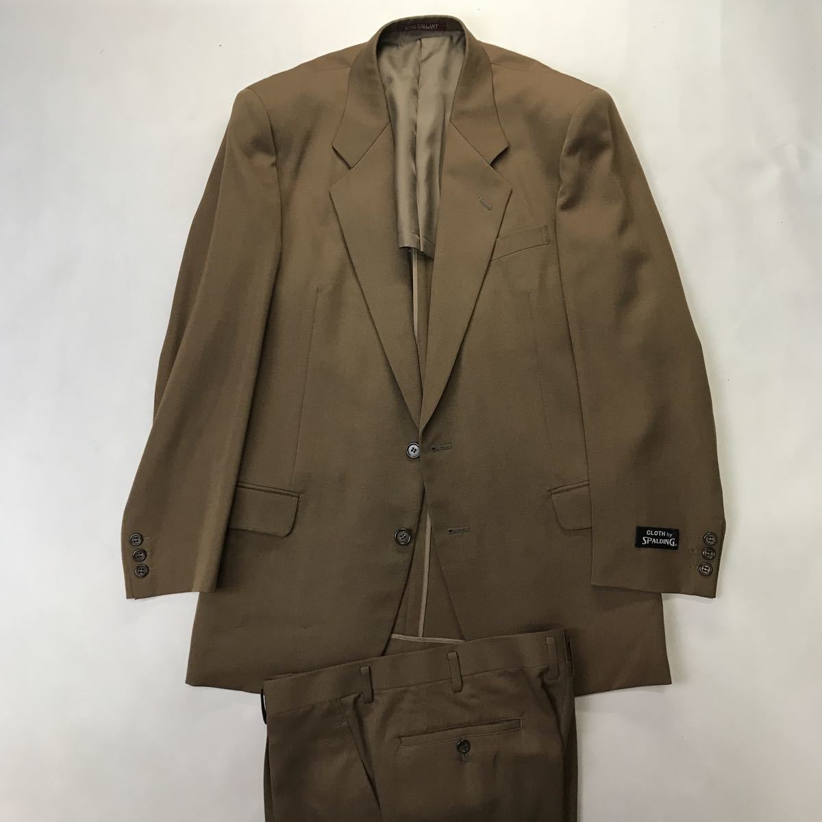 ヤフオク! -メンズスーツ 茶系の中古品・新品・未使用品一覧