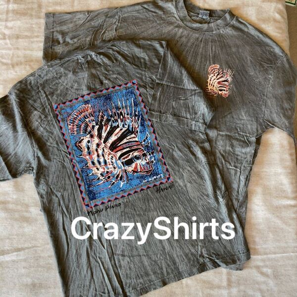 CrazyShirts 半袖Tシャツ USA製 L,Mサイズセット