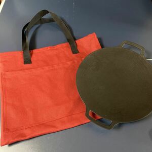 試作品ハンドメイド鉄板 マルチグリドル専用バッグ