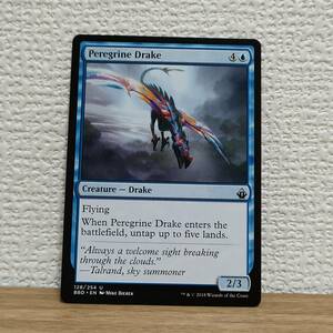 ★☆MTG　【英】流浪のドレイク/Peregrine Drake[青U]【BBD】★☆ 全ての商品同梱可能