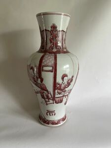 中国美術 中国 花瓶 中国美術 骨董品　アンティーク陶磁器　古玩