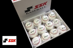 ◆SSK 硬式野球 練習球 高校野球 ボール 2ケース（24個）GD85「送料一律800円」