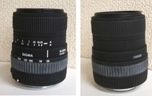 実写動作未確認◎カメラレンズ SIGMA ZOOM シグマ ズーム ZOOM 55-200mm 1:4-5.6 DC キャノンマウン　キャップ付　札幌市 豊平区_画像3