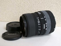 実写動作未確認◎カメラレンズ SIGMA ZOOM シグマ ズーム ZOOM 55-200mm 1:4-5.6 DC キャノンマウン　キャップ付　札幌市 豊平区_画像1