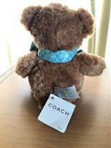 コーチ（COACH)　BABY BEAR　ブルー（青）　クマ　熊　ベアー　希少　　中古品_画像4