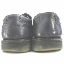 イタリア製 本革紳士靴 ビジネスシューズ ウイングチップ クレープソール pagani パガーニ 大塚製靴 本州送料無料 USED 41/25cm 紺 S4913_画像6