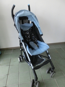 *Aprica QL-301 stroller navy blue stick 