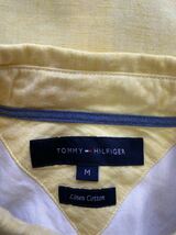 TOMMY HILFIGER / トミーヒルフィガー コットンリネン　シャツ　七部袖　サイズ　M_画像8