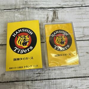 f065 阪神タイガース トランプ　阪神グッズ　野球グッズ　未使用　レトロ　送料込み