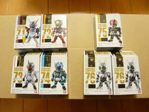 仮面ライダーコンバージ(KAMEN RIDER CONVERGE)71～76　全6種+シークレット1種フルコンプ(ブラック・シャドームーン他)　内袋未開封