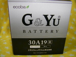 G＆Yu　エコバシリーズ　ecoba　　30A19R 　新品　バッテリー