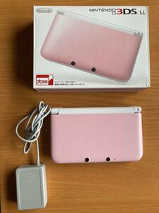 ニンテンドー3DS LL ピンク×ホワイト