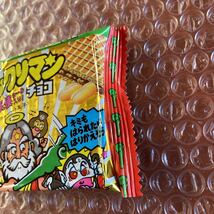 旧ビックリマン【未開封】ビックリマン　緑　弾数不明　菓子崩れ無し　スナック　お菓子　シール入り　スーパーヘッドが新々出現　ロッテ 5_画像2