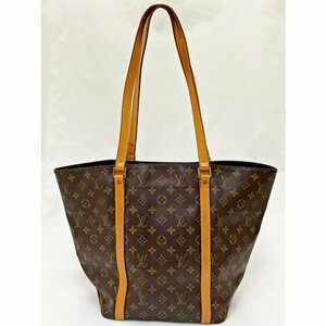 送料無料 中古 ルイヴィトン バッグ LOUIS VUITTON サックショッピング M51108 モノグラム トートバッグ ショルダーバッグ 145049