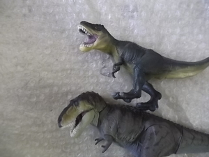 海洋堂 エイコー ティラノザウルス 恐竜 フィギュア 2種 まとめて 現状渡し品 同梱不可