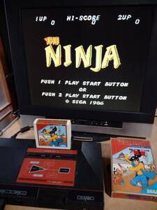  junk SEGA Mark III Master System ninja Princess 1 mega version 
