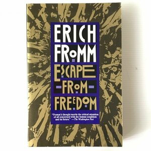 洋書 Escape from Freedom Erich Fromm　自由からの逃走　エーリヒ・フロム