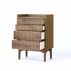 CLASSE gran 65 living chest leg na Tec sideboard Northern Europe stylish cabinet walnut natural wood moda