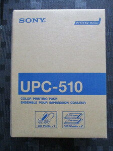 SONY COLOR PRINTING PACK / ソニー カラープリントパック UPC-510 送料940円～ (^^♪