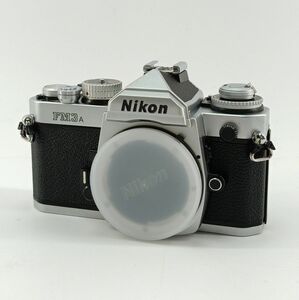 Nikon フィルム一眼レフカメラ ボディのみ FM3A 200666 シルバー ニコン ◆3109/宮竹店