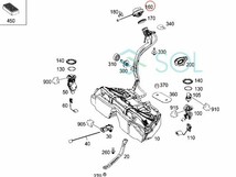 ベンツ W221 燃料キャップ フューエルキャップ S280 S350 S500 S550 S600 S63 S65 2304700305_画像3