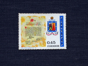 ベネズエラ切手　１種未使用　歴史紋章　1969年