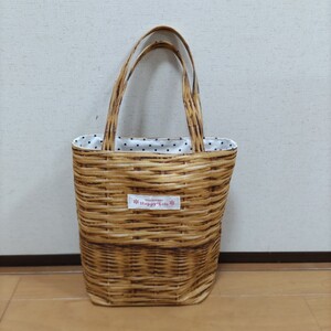 ハンドメイド ミニトートバッグ