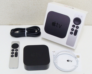 ○ Apple TV 4K 32GB MXGY2J/A 第2世代 2021年モデル A2169 USED品