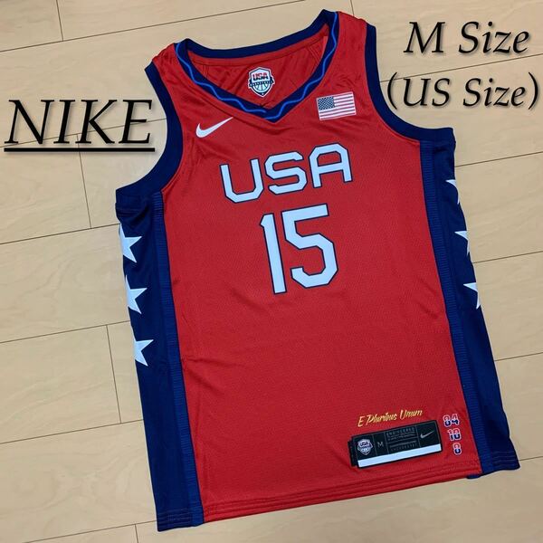 【新品】NIKE ナイキ ウィメンズ バスケットボールジャージー チーム USA USサイズM