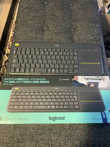 ワイヤレスキーボード Logicool K400 Plus Media