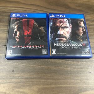 【PS4】 メタルギアソリッドV ファントムペイン メタルギア ソリッド V グラウンド・ゼロズ 2本セット