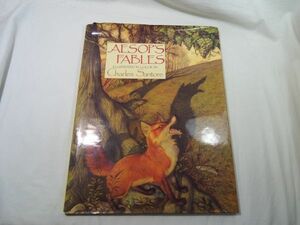 絵本[チャールズ・サントーレ AESOP’S FABLES] 洋書 大型絵本