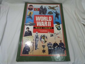 ミリタリー[第二次世界大戦ビジュアル年表 WORLD WAR II WALL CHART] 全ての出来事を1枚に綴った年表 世界史