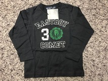 ★☆ 【・EASTBOY Comet・100ｃｍ】イーストボーイ・コメットプリント長Tシャツ 濃紺系 ☆★_画像1