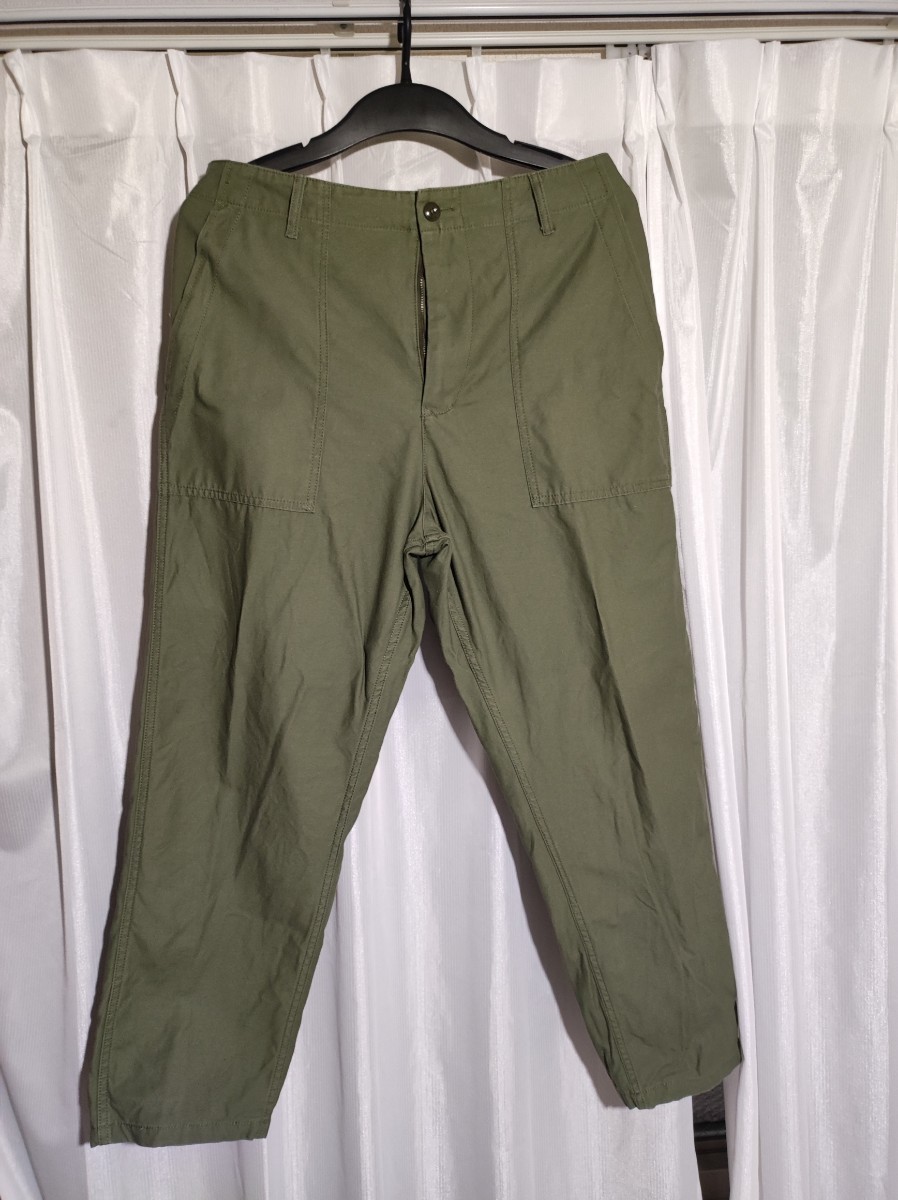 デッドストック 70s フランス軍 ユーティリティ ワークパンツ コットン