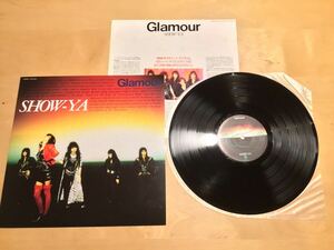 【LP】SHOW-YA / GLAMOUR (RT28-5267) / 松下誠 共同全編曲 / EASTWORLD / 1988年美品