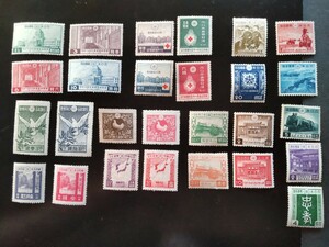 戦前記念切手　未使用 使用済　45種
