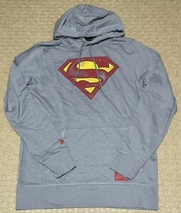 UNDER ARMOUR RETRO SUPERMAN TRIBLEND HOODY アンダーアーマー スーパーマン パーカー・MD サイズ（USサイズ）・新品