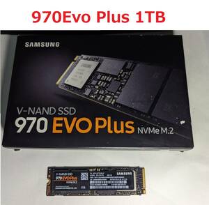SAMSUNG製 m.2 NVMe SSD 970 EVO Plus 1TB