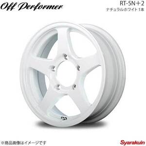 Off Performer/RT-5N＋2 ジムニー 64系 アルミホイール 4本セット【16×5.5J 5-139.7 INSET22 ナチュラルホワイト】