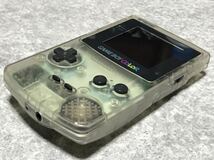 【動作OK】ゲームボーイカラー (スケルトン) 本体 任天堂 Nintendo GBC GAMEBOY COLOR_画像5